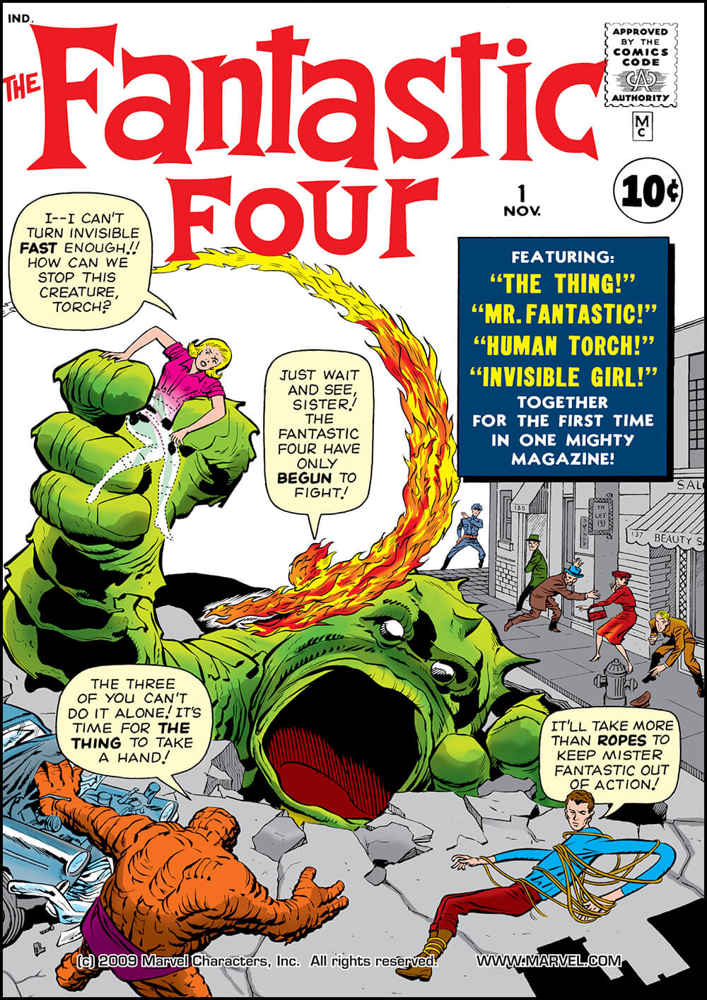 Cover of "The Fantastic Four" #1